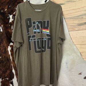 Pink Floyd Graphic Men's T-Shirt - Brown Size 2XL